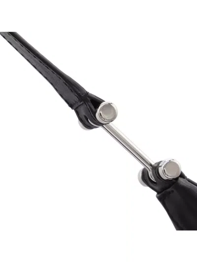 Marni Small Dot Hobo Shoulder Bag In Black