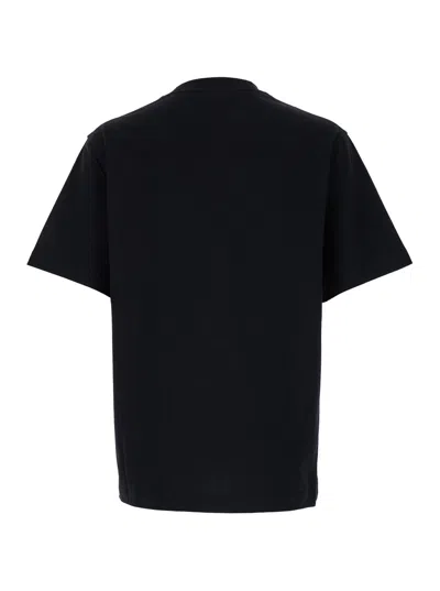 Burberry Short Sleeve T-shirt In Black