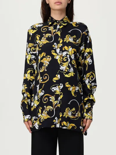 Versace Jeans Couture Shirt  Woman Color Black In Black