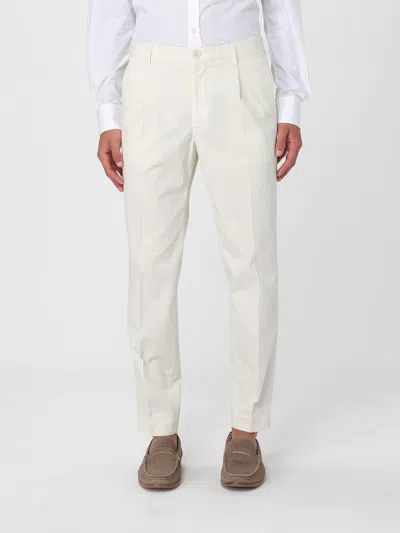 Incotex Pants  Men Color Blue In White