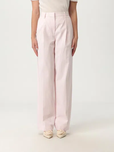 Totême Pants Toteme Woman Color Pink In Pink