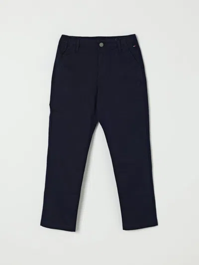 Tommy Hilfiger Pants  Kids Color Blue In Blue