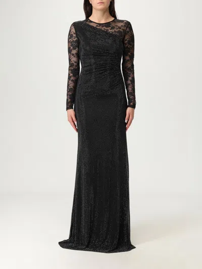 Self-portrait Dresses Blacks And Greys In Black