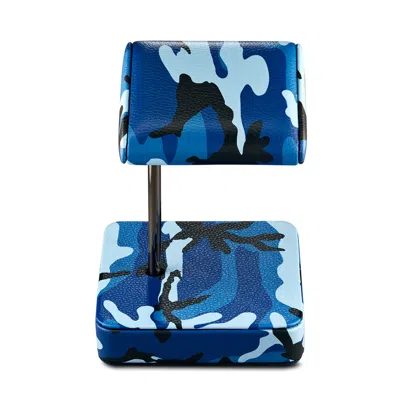 Wolf Elements Double Static Watch Stand In Blue