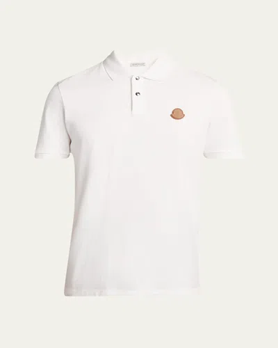 Moncler Ss Polo In White