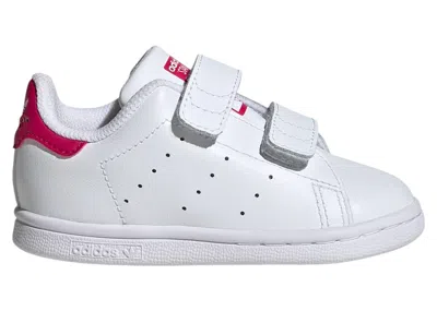 Pre-owned Adidas Originals Stan Smith Comfort Closure Sneakers In Cloud White/bold Pink In Multi