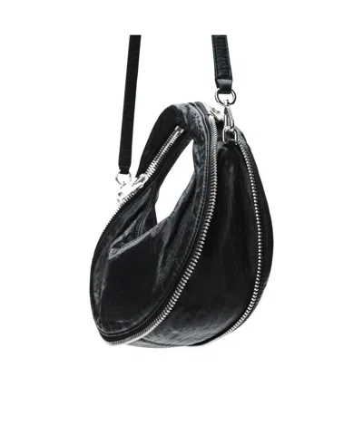 Alexander Wang Twist Mini Bag Shoulder Bag In Black Leather