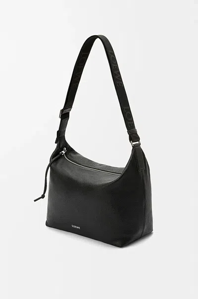 Loewe Leather Cubi Cross-body Bag In Black