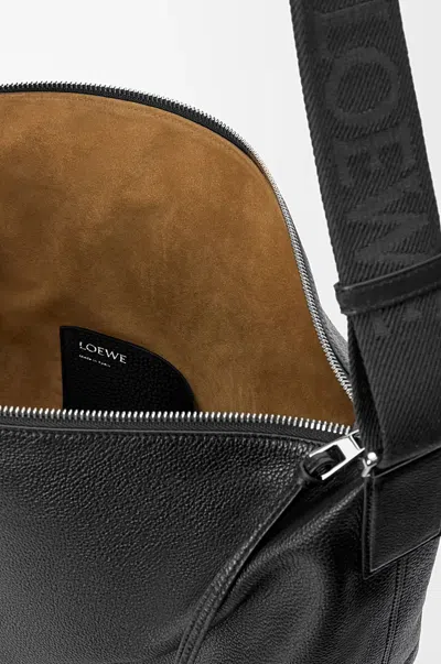 Loewe Leather Cubi Cross-body Bag In Black
