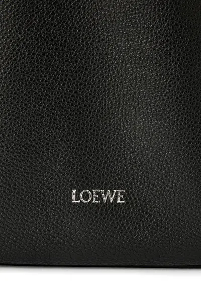 Loewe Leather Cubi Cross-body Bag In Black
