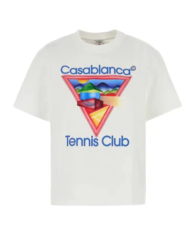 Casablanca Regular Fit T-shirt In White