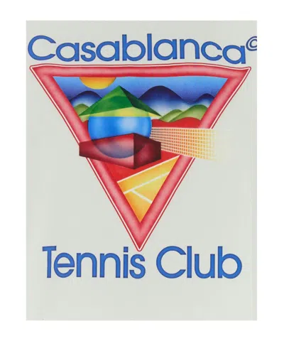 Casablanca Regular Fit T-shirt In White