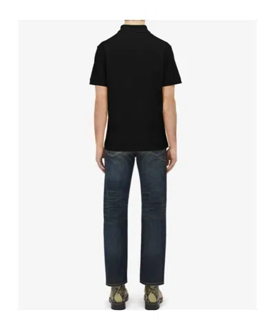 Alexander Mcqueen Alexander Mc Queen T Shirts And Polos Black In Blue