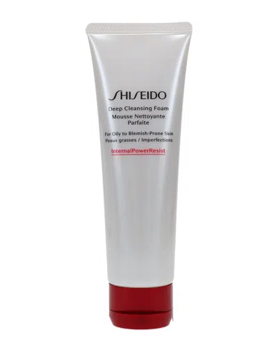 Shiseido Unisex 4.2oz Defend Prep Deep Cleansing Foam