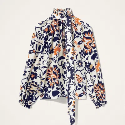 La Doublej Cerere Blouse In Pattern