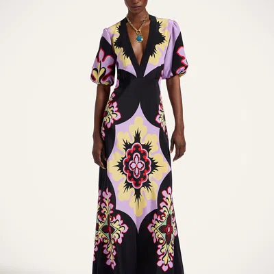 La Doublej La Double J Floral Patterned Dress In Multi