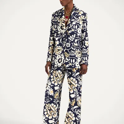 La Doublej Jones Blazer In Blue