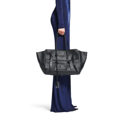 Balenciaga Bel Air Medium Carry All Bag In Black