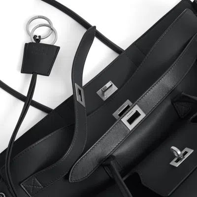 Balenciaga Bel Air Medium Carry All Bag In Black