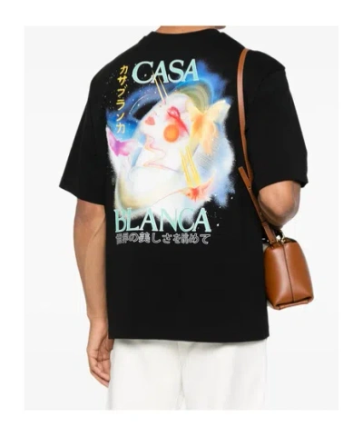 Casablanca Men's Galactic Connection T-shirt In Black