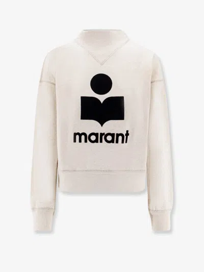 Isabel Marant Étoile Ecru Moby Crewneck In Gray