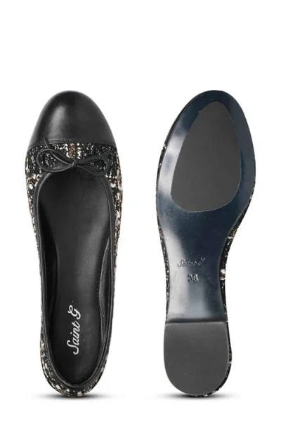 Saint G Zinnia Cap Toe Ballet Flat