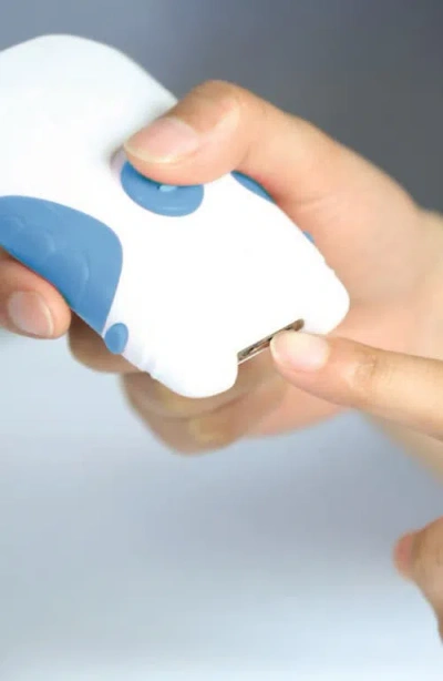 Pursonic Portable Electric Nail Trimmer & Filer In Blue