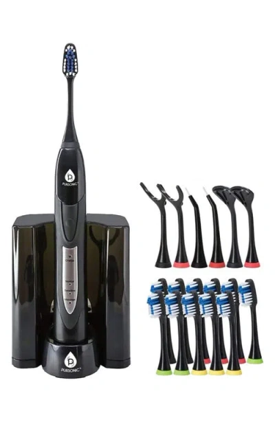 Pursonic S520 Sonic Rechargeable Toothbrush In Black