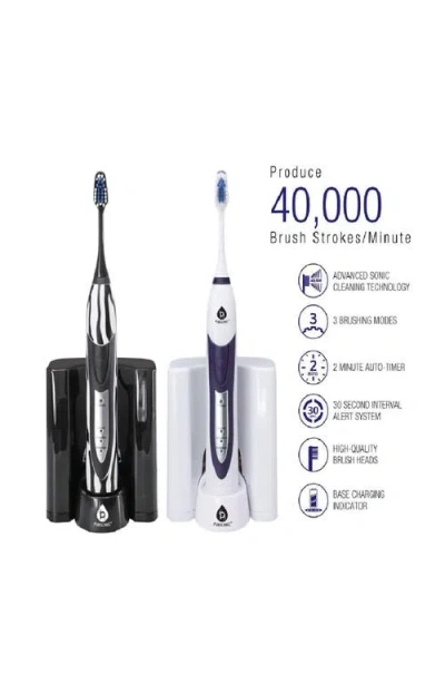 Pursonic S520 Sonic Rechargeable Toothbrush In Black