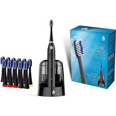 Pursonic S750 Sonic Smart Series Electronic Rechargeable Toothbrush In Black