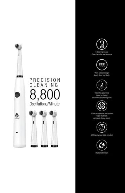 Pursonic X Mario Lopez Usb Rechargeable Electric Toothbrush In White