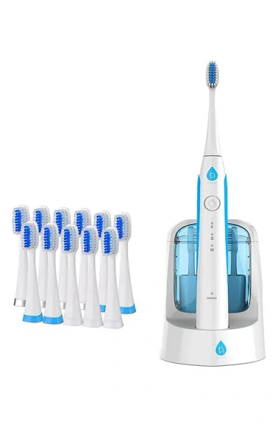Pursonic S750 Sonic Smart Series Electronic Power Rechargeable Battery Toothbrush In White