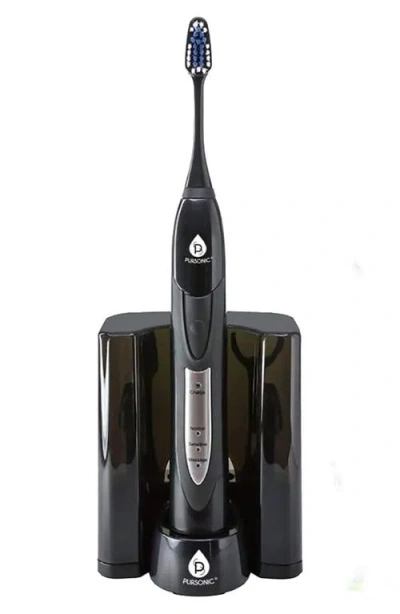 Pursonic S520 Sonic Rechargeable Toothbrush In Black
