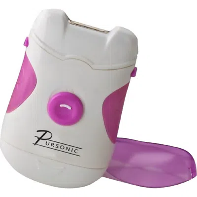 Pursonic Portable Electric Nail Trimmer & Filer In Pink