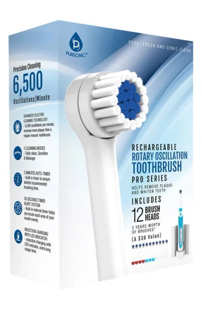 Pursonic Rechargeable Rotary Oscillation Toothbrush Pro Series Set