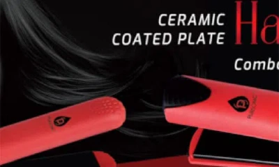 Pursonic Flat Iron Hair Straightener With A Free Travel Straightener