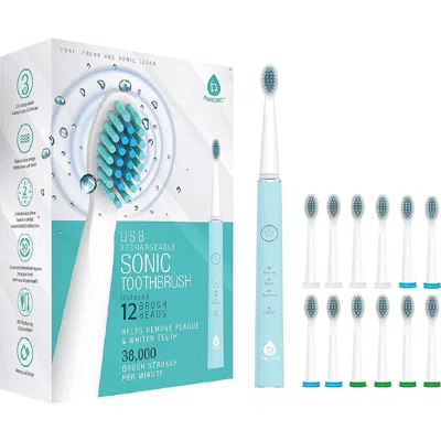Pursonic Usb Rechargeable Sonic Toothbrush In Green