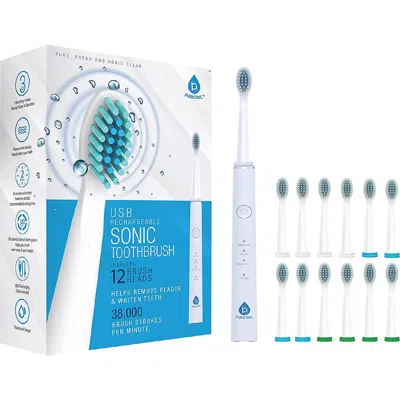 Pursonic Usb Rechargeable Electric Toothbrush In White