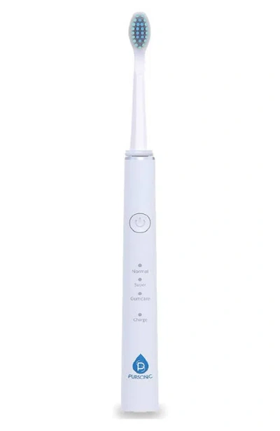 Pursonic Usb Rechargeable Electric Toothbrush In White