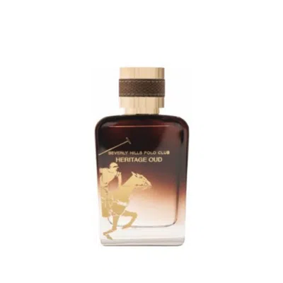 Beverly Hills Polo Club Men's Heritage Oud Edp Spray 3.38 oz (tester) Fragrances 0952013287546