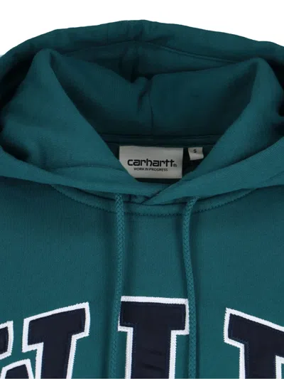 Carhartt Knitwear Hoodie Drawstring Hood In Green