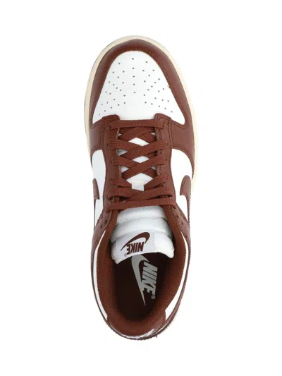 Nike Dunk Low Lace-up Sneakers In Brown