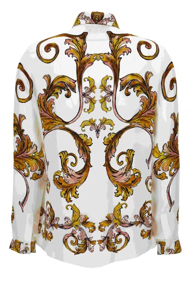Versace Jeans Couture Outline Barocco Shirt In Multi