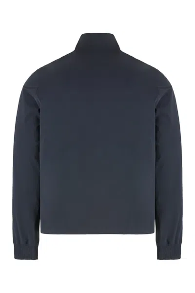 Rrd - Roberto Ricci Design Montecristo Techno Fabric Jacket In Blue