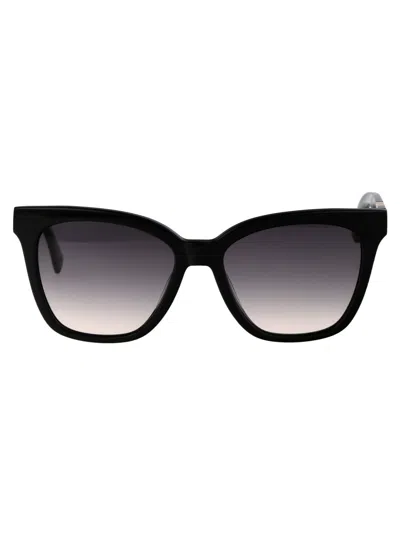 Longchamp Lol696s Sunglasses In Black