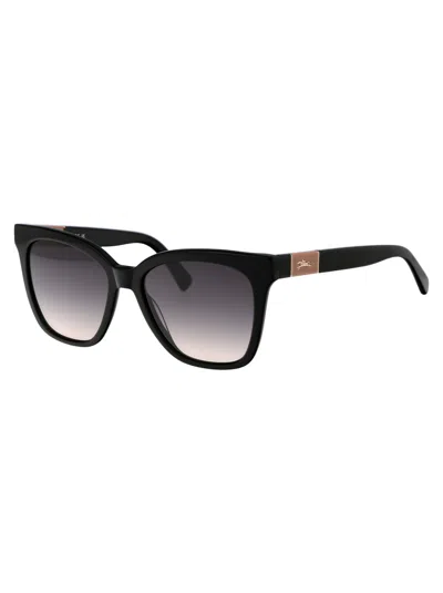 Longchamp Lol696s Sunglasses In Black