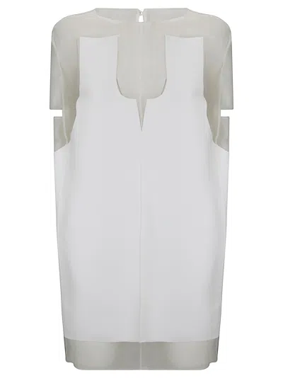 Khaite Winona Dress In White