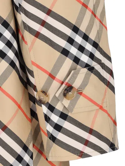 Burberry Reversible Midi Coat In Multi