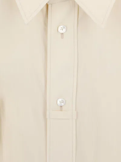 Lemaire Cotton Shirt Jacket In Neutral