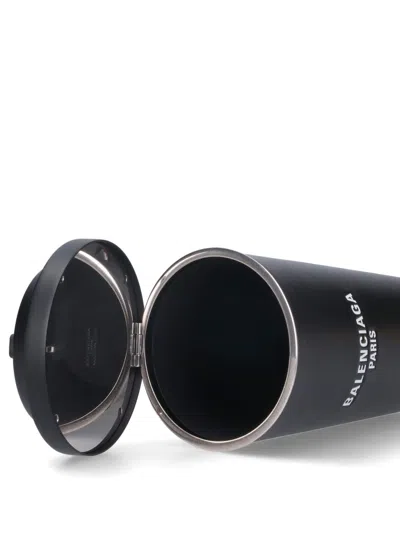 Balenciaga 9am Coffee Cup Clutch Bag In Black